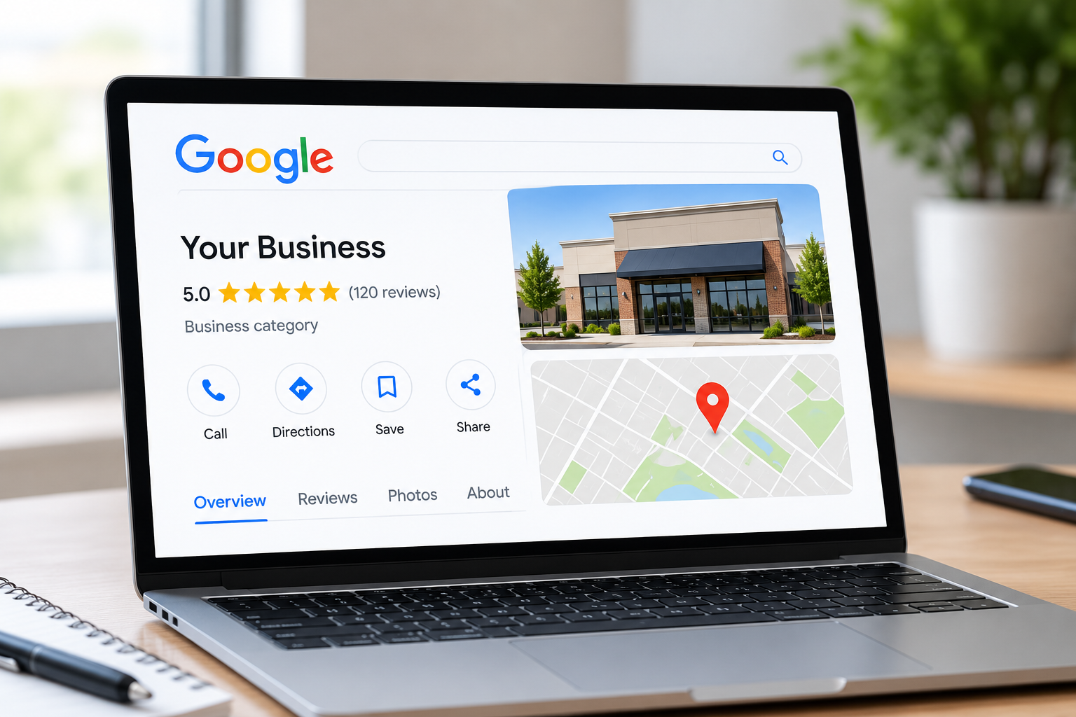 Google Business Profile review and optimization